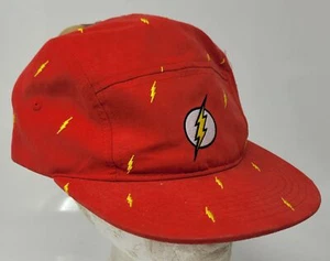 DC Comics Flash Hat Kids Adjustable Baseball Cap Embroidered Logo Boys Girls - Picture 1 of 9