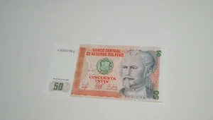 Billete Perú 1987 50 Intis billete sin circular - Imagen 1 de 2