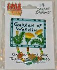 Asli Arts GARDEN OF WEEDIN BROOCH PIN 14 Carrot Design for the GARDEN GODDESS