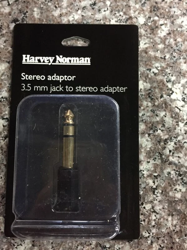 Harvey Norman стерео адаптер 3,5 мм разъем на стерео адаптер - Изображение 1 из 1