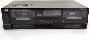 JVC TD-W220 Stereo Double Cassette Deck Recorder with Manual - Picture 1 of 10