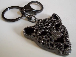 Mujer o Niña Genial Estrás Cabeza de León Moda Clip en Llavero - Imagen 1 de 4