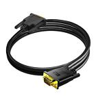 -D to VGA, Gold Cord Male to Male Adapter Cable 3.3ft 24+1