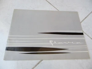 Lancia Flavia 1500 Sedan 1961 It Brochure Catalogue Prospectus Commercial - Picture 1 of 2