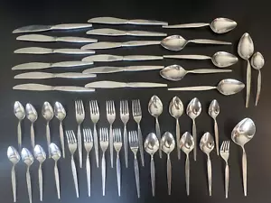 Oneida Community Satinique Betty Crocker Vintage 47 Teile Messer Löffel Gabel - Bild 1 von 14