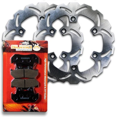 Rotor de freno delantero Honda + pastillas XL600 Transalp (1989-1990) CB 650 700 (1983-1986) Foto 1 de 3