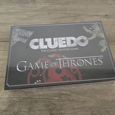 Cluedo: Game of Thrones Edition Board Game Hasbro Family Fun 2016 New Sealed  - Image 1 of 2