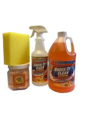 Professor Amos Shock It Clean Kit, Multi-purpose Cleaner-Concentrate Power Balls