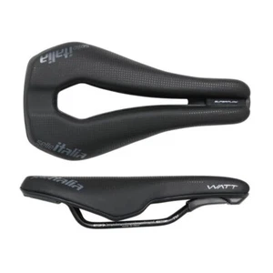 Selle Italia Watt Super Flow Aero Triathlon Road Bike Saddle Fibra Tek 250g - Picture 1 of 8