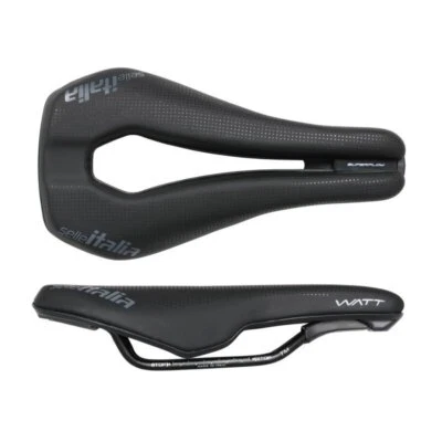 Selle Italia Watt Super Flow Aero Triathlon Road Bike Saddle Fibra Tek 250g - Image 1 of 4