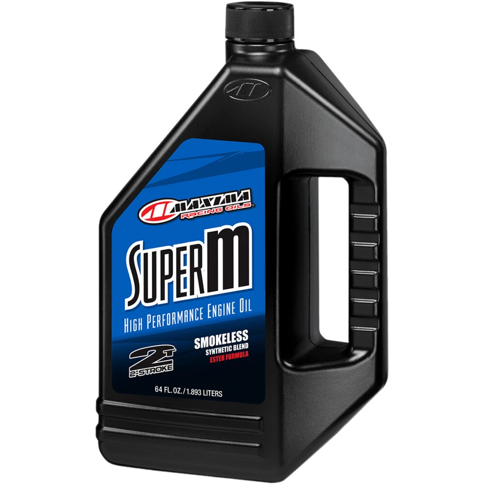 Máxima Racing Oil Super M 2 Tiempos Motocicleta, ATV Premezcla Aceite (1.9 Litros) 20964 Foto 1 de 1