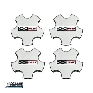4 x Cray Wheel Center Cap SCORPION Silver (C-E78) CCCRSS - Picture 1 of 3