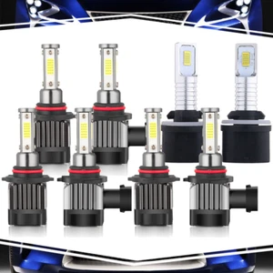 For Pontiac Grand Prix 2004 4 Pair 880+9005+2x 9006 DRL Hi & Lo Beam Headlight - Picture 1 of 12