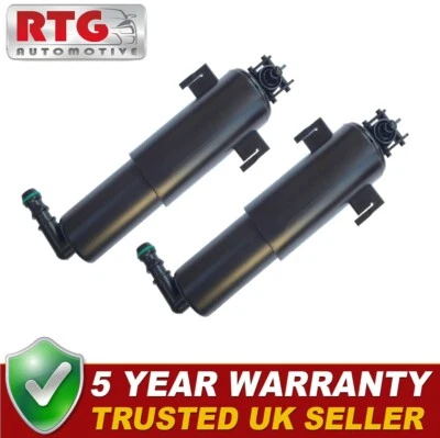 RTG AUTOMOTIVE Headlamp Headlight Washer Jet Left + Right for BMW 3 Series E90 E91 61677179311