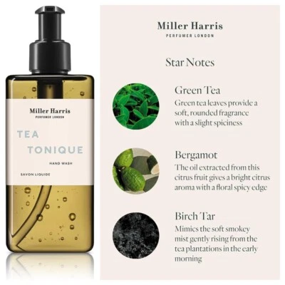 Miller Harris Tea Tonique Hand Wash 300ml Flasche