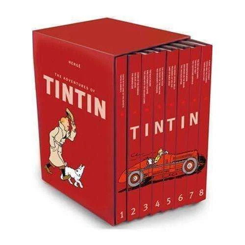 The Adventures of Tintin 8 Books Set Collection Box Set Hardback | Herge NEW - Image 1 of 1