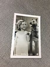 Vintage 1930's Film Star Real Photo Shirley Temple W/ Cairn Terrier-Toto Dog