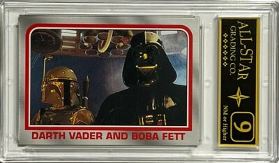 BOBA FETT DARTH VADER 2004 Star Wars Topps Heritage  37 EMPIRE STRIKES BACK ASG9 - Image 1 of 2