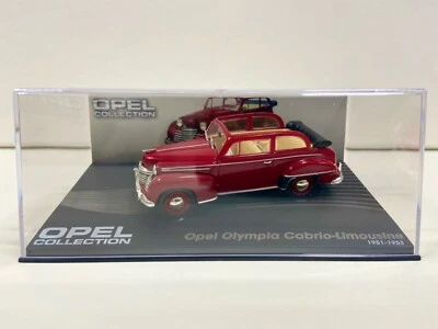 Opel Collection 1:43 Opel Olympia Cabrio-Limousine 1951 - 1953  ,Neu in OVP,(63) - Bild 1 von 2