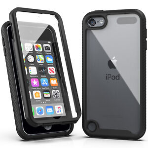 For iPod Touch 7th 6th 5th Gen Case Built-In Screen Protector Cover Slim Thin 