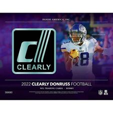 2022 Clearly Donruss Football Hobby Factory Sealed New