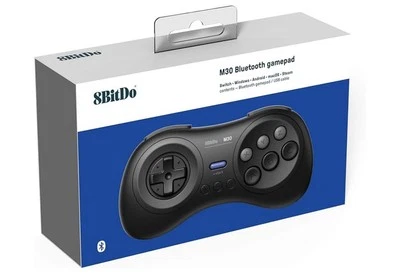 8Bitdo M30 2.4G Wireless Gamepad Controller for Sega Genesis - Black - Image 1 of 3