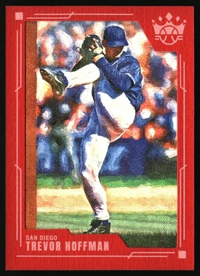 2022 Panini Diamond Kings Тревор Хоффман красная рама SP #134 - Изображение 1 из 2