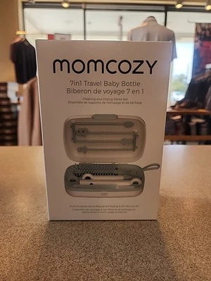 Juego de estantes de limpieza y secado de biberones de viaje Momcozy 7 en 1 bisagras rotas Foto 1 de 4