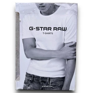 G Star Raw - Base Logo 2-Pack Tee - Men’s Size XL - White - Picture 1 of 13