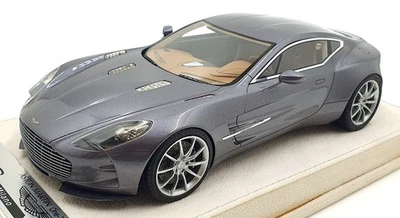 Tecnomodel 1/18 Scale T18-MI01U - Aston Martin One 77 2010 - Tungsten Silver - Image 1 of 4