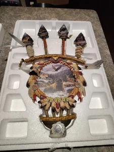 The Bradford Exchange Winter Warriors Dreamcatcher By Rosemary Millette W/ COA - Picture 1 of 8