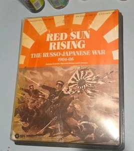 Red Sun Rising the Russo-Japanese War, 1904-05 SPI Board Game Plastic Flat Pack - Picture 1 of 13