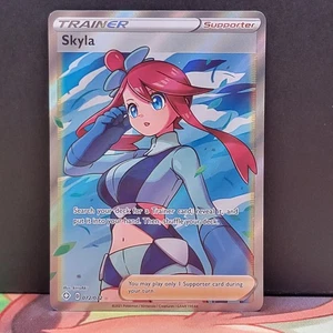 Skyla 072/072 Ultra Rare Full Art Trainer Shining Fates Pokemon TCG - Bild 1 von 2