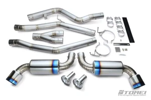 Tomei Expreme-Ti Type-D Titanium Dual Exhaust for the 2020+ Toyota GR Supra A90 - Bild 1 von 4
