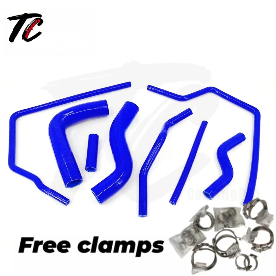 Mangueras de radiador de silicona Fit Subaru Impreza GC8 GF8 WRX STi GT Ver3-6 1996-2000 Foto 1 de 4