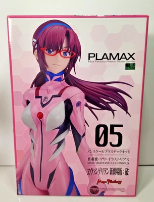 Plamax Mari Makinami Illustrious Evangelion Max Factory Plastic Model Kit Anime - Image 1 of 4