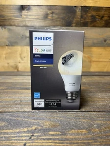 Philips Hue White A19 Single LED 9.5W 840 Lumens E26 Sealed - Picture 1 of 6