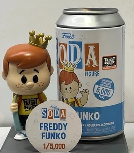 Funko Soda Freddy Funko Figure Limited Edition Yellow Shirt Fright Night 2022 - Picture 1 of 10
