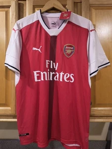New ARSENAL PUMA FOOTBALL SOCCER HOME JERSEY #11 OZIL SIZE XL - Picture 1 of 16