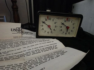 Neuwertige Comp US Chess Fed Mstr Quartz Uhr Seiko mit Original Garantie/Anleitung - Bild 1 von 8