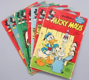 Mickey Mouse 1966 revista selección cómic cuaderno editorial Ehapa Walt Disney - Imagen 1 de 156
