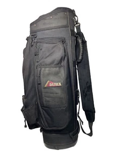 Datrek Black 15 Way Dividers Zipper Pocket Shoulder Strap Golf Cart Bag - Picture 1 of 6