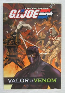 G.I. Cómic exclusivo de Joe Valor Vs. Venom Hasbro 2004 Snake Eyes Vs. Storm Shadow - Imagen 1 de 2