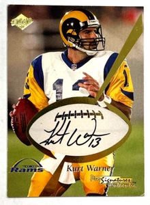 Kurt Warner 1999 Collector's Edge Pro Signatures Authentics Auto RC 128 of 500 - Picture 1 of 3