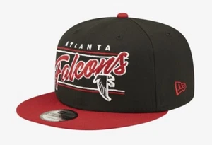 New Era Atlanta Falcons Main ScriptThrowback 9FIFTY Snapback Hat Free Ship - Picture 1 of 7