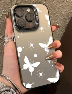 Butterfly Papillon Coque Cover Case For Iphone 16 Pro Max 15 14 13 12 11 Xr Xs - Photo 1 sur 6