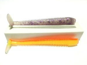 Form für lange gerippte Paddelschwanzköder, 6,3 inch / 16 cm  - Bild 1 von 7