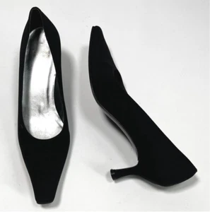 Stuart Weitzman Heels Größe 8,5 AA schwarze Pumps Pfennigabsatz - Bild 1 von 8