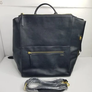 Bolso de Pañales Cuadrado FAWN DESIGN Mochila de Cuero Sintético, Hombro y Mano Negro - Imagen 1 de 10