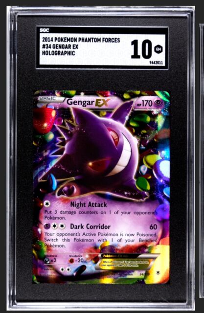 Pokémon TCG- Spiritomb - Phantom Forces 55/119 Reverse Holo Rare - NM